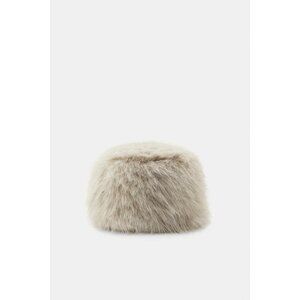 ZARA SHEEPSKIN SKULLCAP